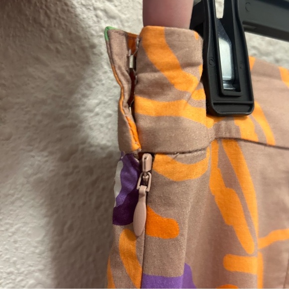 TANYA TAYLOR Women's Katli Floral Print Tiered MIDI Flounced Skirt Size 4 - Picture 9 of 10